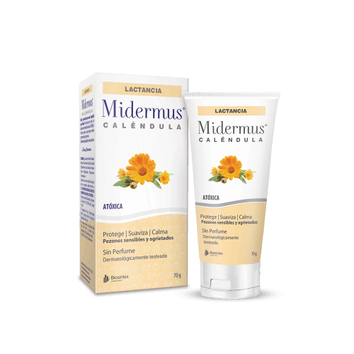 MIDERMUS CALENDULA LACTANCIA Y BEBÉS